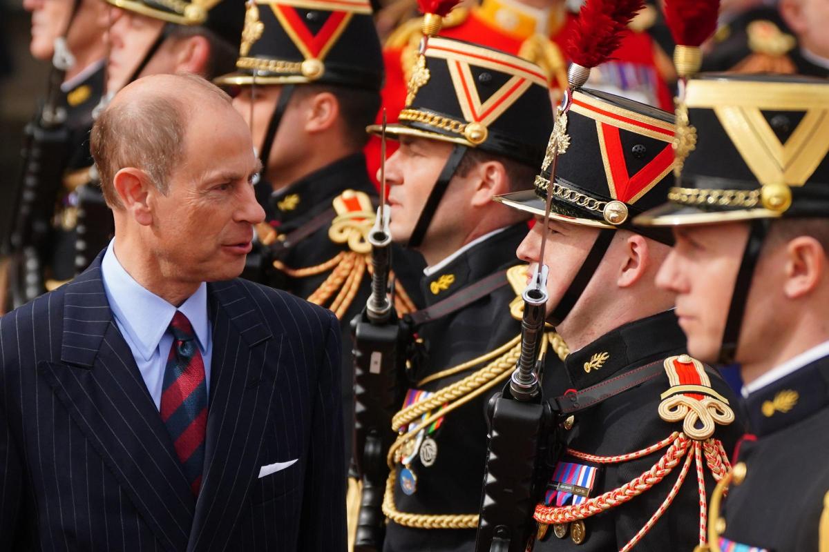 Edward and Sophie inspect UK and French troops to celebrate Entente Cordiale | The National