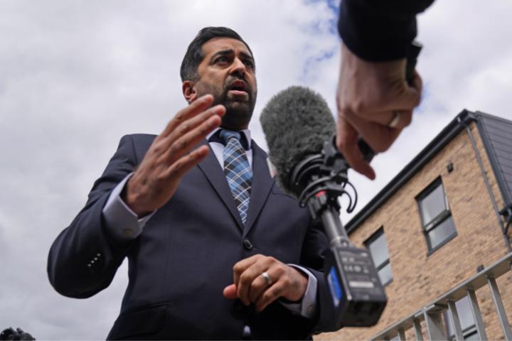 The National: Humza Yousaf has said he won't resign as Scotland's FM