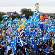 Campaign group AUOB has defended this weekend's march for independence in Glasgow, which will be addressed by MPs Stephen Flynn and Neale Hanvey