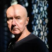 In this picture taken on November 8, 2018, Scottish novelist Irvine Welsh poses during an interview with AFP in Hong Kong. - Twenty-five years ago Irvine Welsh's debut novel 