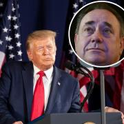 Donald Trump and Alex Salmond clashed on more than one occasion over a wind farm off the coast of Aberdeenshire