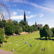 Police Scotland said they were called to the scene in Princes Street Gardens at 3.45am on Monday