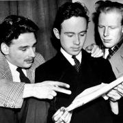 Gavin Vernon , Ian Hamilton and Alan Stuart in 1951