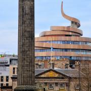 The Marriot's W hotel in Edinburgh has a controversial design