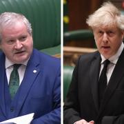 SNP Westminster leader Ian Blackford is demanding Boris Johnson's government fund a carbon capture project in Scotland.