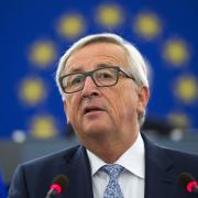 European Commission President Jean-Claude Juncker said he would not force countries to join the Euro