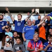 Chelsea fans were in Belfast to watch their team play Villareal in the Uefa Super Cup