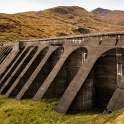 Cruachan Dam is part of a pumped-storage hydroelectric power station operated by Drax
