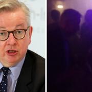 Michael Gove was spotted at Pipe nightclub in Aberdeen