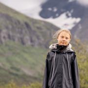 Swedish climate activist Greta Thunberg refuses to travel by plane and has pledged to never buy new clothes again