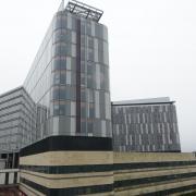 A general view of the Queen Elizabeth University Hospital