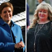 Janey Godley often did voiceovers impersonating Nicola Sturgeon's speeches