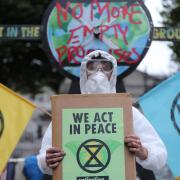 Climate campaigners are staging mass protests as world leaders gather in Glasgow