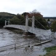 Up to 500 properties in Hawick are thought to be at risk of flooding