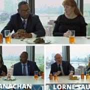 The US ambassador and his team tried a variety of Scottish dishes