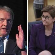 Nicola Sturgeon hit out at a potential peerage for Tory MP Owen Paterson once he steps down
