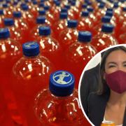 Alexandria Ocasio-Cortez received a can of Irn-Bru from First Minister Nicola Sturgeon