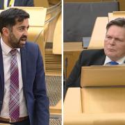 Humza Yousaf hits back at Stephen Kerr's 'bluff and bluster' in Holyrood