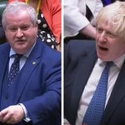 WATCH: Ian Blackford asks Boris Johnson when he's going to quit during PMQs