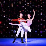 Andrew Peasgood as the Prince and Constance Devernay as the Sugar Plum Fairy in Peter Darrell’s The Nutcracker