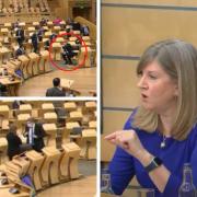 Presiding Officer Alison Johnstone was unhappy with MSPs' behaviour during FMQs
