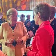 First Minister Nicola Sturgeon met world leaders such as then German chancellor Angela Merkel
