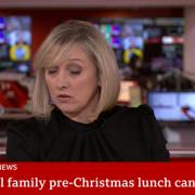 The BBC had 'breaking news' about the Queen's pre-Christmas lunch