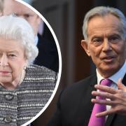Tony Blair's honour is bestowed by the Queen