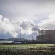 Hunterston Nuclear Power station in North Ayrshire