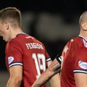 Aberdeen captain Scott Brown, pictured with team-mate Lewis Ferguson, said his team need to be tougher