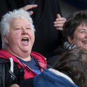 Val McDermid says she is helping the women and girls' teams, who were 'appalled' by the signing of David Goodwillie
