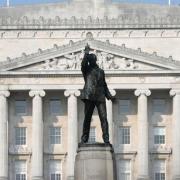 A statue of Edward Carson at the Stormont Assembly in Belfast. Photo: PA