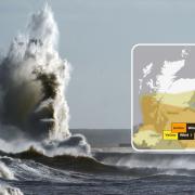 'Danger to life' warning as two storms set to pummel Scotland
