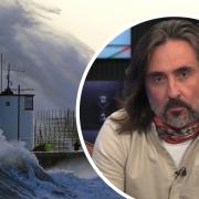Neil Oliver has bravely taken a stance again Storm Eunice