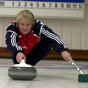 Scottish curling legend Rhona Martin