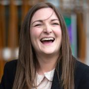 SNP MSP Natalie Don addressed Holyrood on International Women's Day