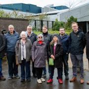 Activists and politicians who have campaigned to save the site gathered there yesterday