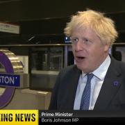 Boris Johnson was in fine form while unveiling the new tube line