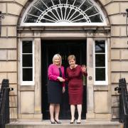 Nicola Sturgeon and Michelle O'Neill met at Bute House