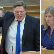 Stephen Kerr's attempts to disrupt Holyrood on Tuesday failed after an intervention from the Presiding Officer