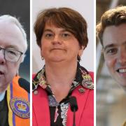 Some of the controversial figures honoured include Mervyn Gibson, Arlene Foster and Euan Blair