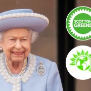 The Scottish Greens have mocked their English counterparts for praising the Queen