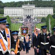 Orange Order celebrations at Stormont last month were attended by 25,000 lodge members