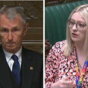 Deputy Speaker Nigel Evans told off SNP MP Amy Callaghan for her language