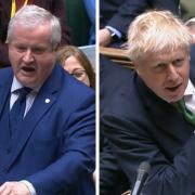 Ian Blackford and Boris Johnson clashed in the House of Commons