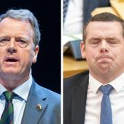 Scotland Secretary Alister Jack and Scots Tory leader Douglas Ross have both said they will remain silent on the ongoing leadership contest