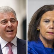 Brandon Lewis's comments have been rubbished by Sinn Fein president Mary Lou McDonald