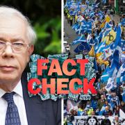 We've fact-cheacked economist Sir John Kay's claims about Scottish independence