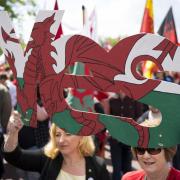Thousands demonstrated in support of Welsh independence in 2019