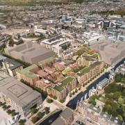 The regeneration of the former brewery would see 464 new houses built